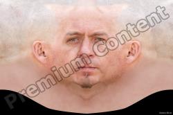 Male head texture